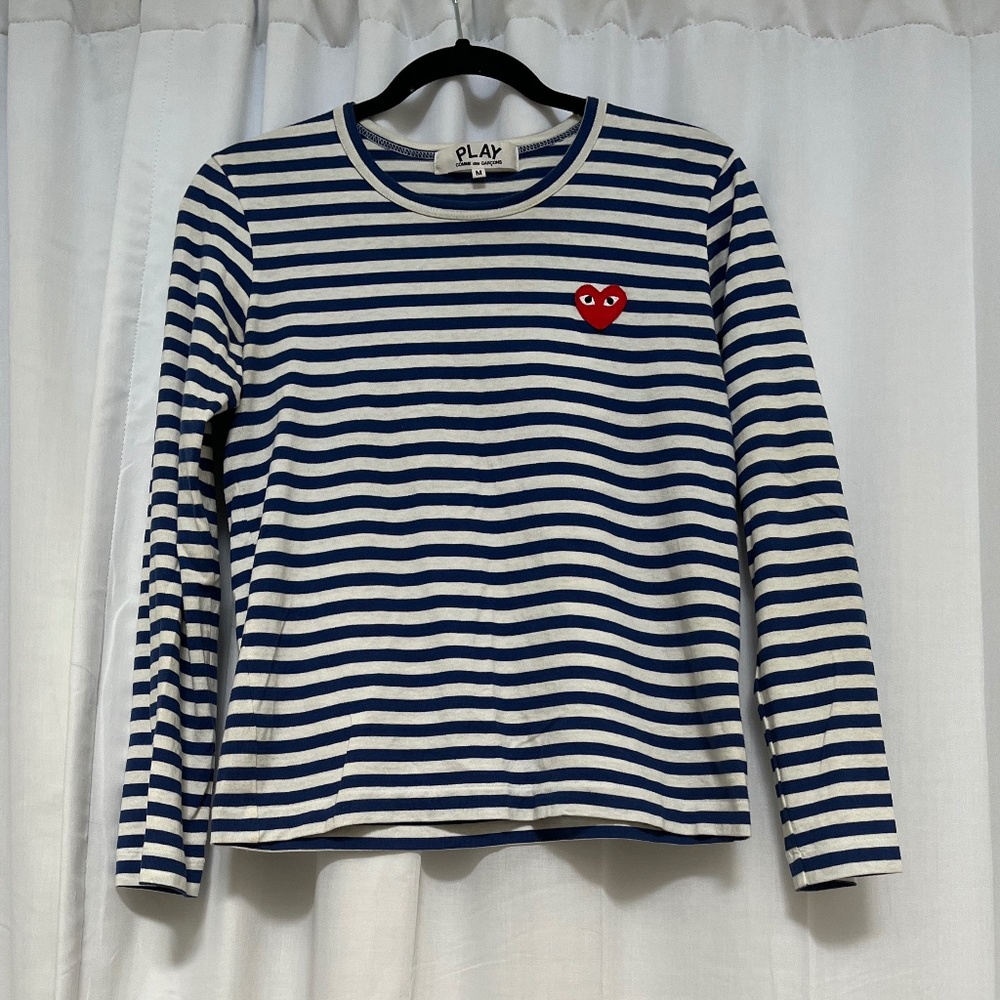 PLAY COMME des GARCONS Stripe Tee